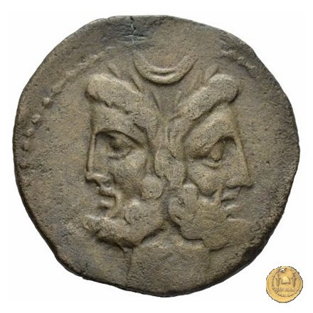 355/1 - asse C. Cassius L.f. Longinus / L. (Iulius) Livius Salinator 84 BC (Roma)