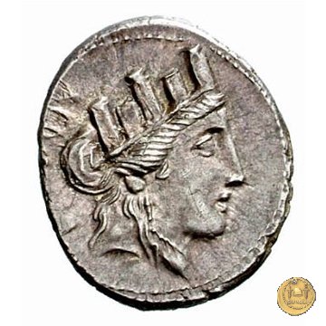 356/1 - denario P. Furius Crassipes 84 BC (Roma)