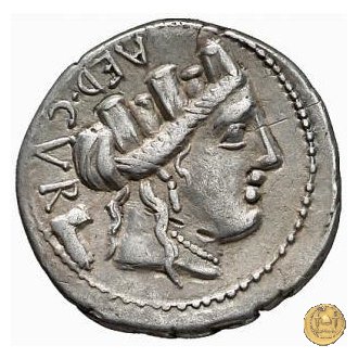 356/1 - denario P. Furius Crassipes 84 BC (Roma)