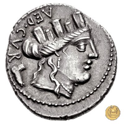 356/1 - denario P. Furius Crassipes 84 BC (Roma)