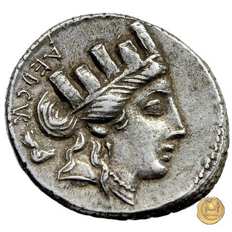 356/1 - denario P. Furius Crassipes 84 BC (Roma)