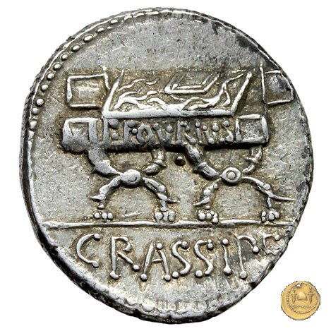 356/1 - denario P. Furius Crassipes 84 BC (Roma)