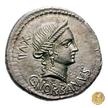 357/1 - denario C. Norbanus 83 BC (Roma)