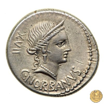 357/1 - denario C. Norbanus 83 BC (Roma)