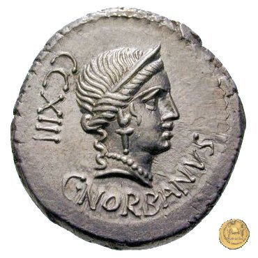 357/1 - denario C. Norbanus 83 BC (Roma)