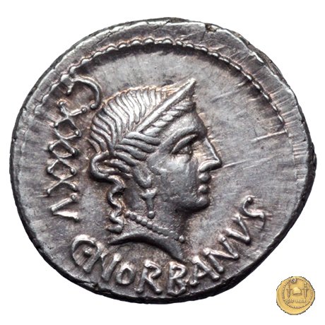 357/1 - denario C. Norbanus 83 BC (Roma)