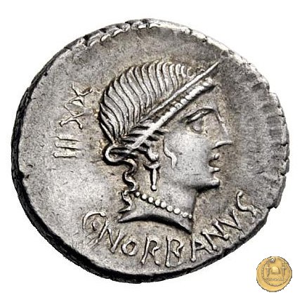 357/1 - denario C. Norbanus 83 BC (Roma)