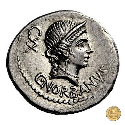 357/1 - denario C. Norbanus 83 BC (Roma)