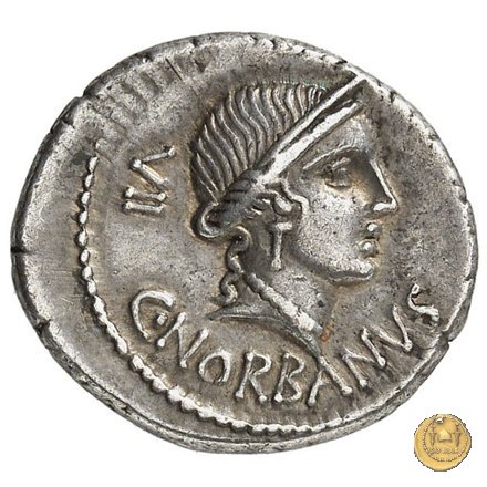 357/1 - denario C. Norbanus 83 BC (Roma)