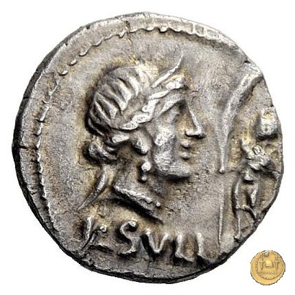 359/2 - denario L. Cornelius L.f.P.n. Sulla Felix 84-83 BC (Itinerante con Silla)