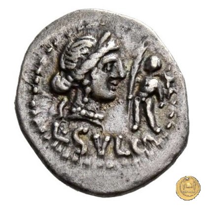 359/2 - denario L. Cornelius L.f.P.n. Sulla Felix 84-83 BC (Itinerante con Silla)