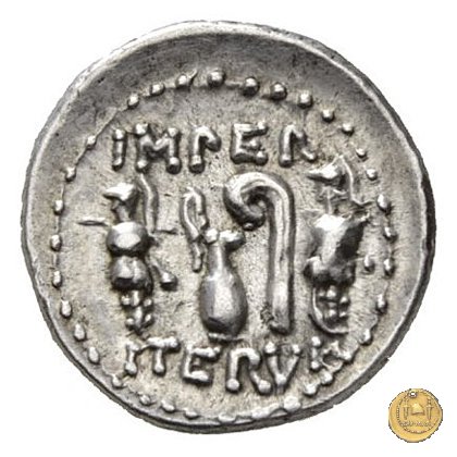 359/2 - denario L. Cornelius L.f.P.n. Sulla Felix 84-83 BC (Itinerante con Silla)