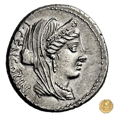 360/1 - denario L. Marcius Censorinus / P. Crepusius / C. Limetanus 82 BC (Roma)