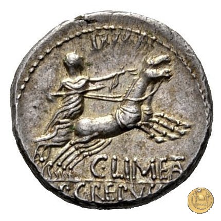 360/1 - denario L. Marcius Censorinus / P. Crepusius / C. Limetanus 82 BC (Roma)