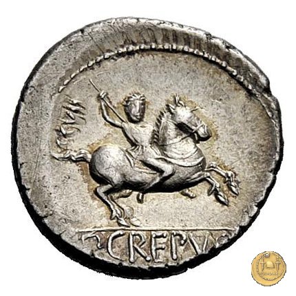 361/1 - denario Pub. Crepusius 82 BC (Roma)