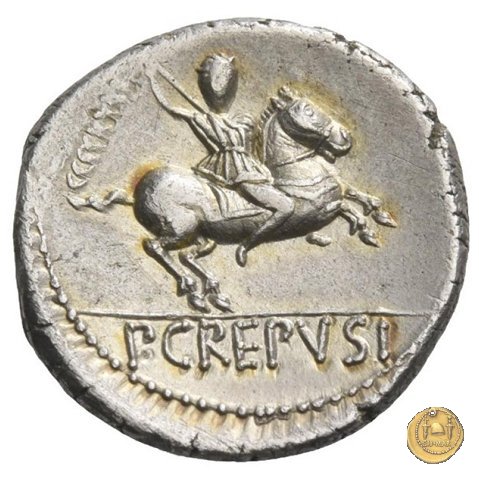 361/1 - denario Pub. Crepusius 82 BC (Roma)