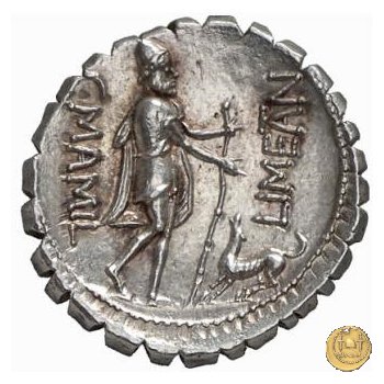 362/1 - denario C. Mamilius Limetanus 82 BC (Roma)