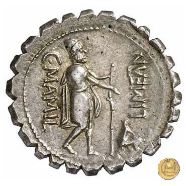 362/1 - denario C. Mamilius Limetanus 82 BC (Roma)