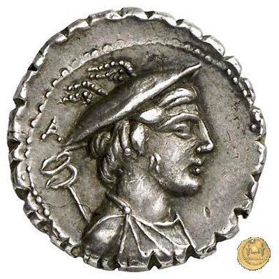 362/1 - denario C. Mamilius Limetanus 82 BC (Roma)