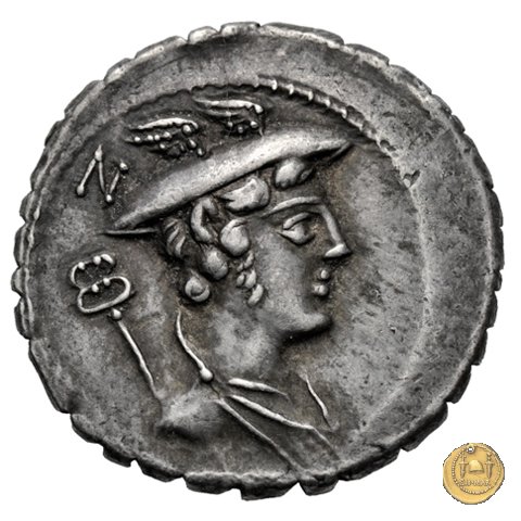 362/1 - denario C. Mamilius Limetanus 82 BC (Roma)