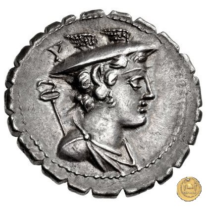 362/1 - denario C. Mamilius Limetanus 82 BC (Roma)