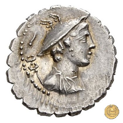 362/1 - denario C. Mamilius Limetanus 82 BC (Roma)