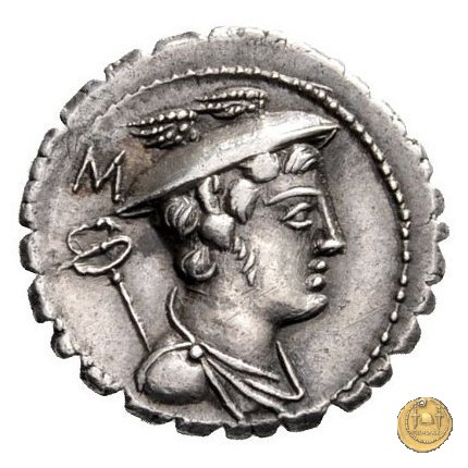 362/1 - denario C. Mamilius Limetanus 82 BC (Roma)