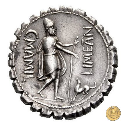 362/1 - denario C. Mamilius Limetanus 82 BC (Roma)