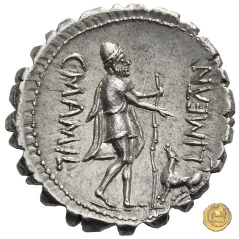 362/1 - denario C. Mamilius Limetanus 82 a.C. (Roma)