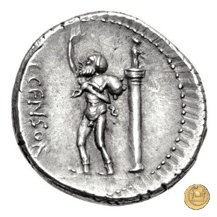 363/1 - denario L. Marcius Censorinus 82 BC (Roma)