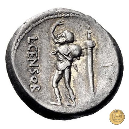 363/1 - denario L. Marcius Censorinus 82 BC (Roma)