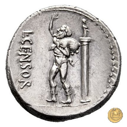 363/1 - denario L. Marcius Censorinus 82 BC (Roma)