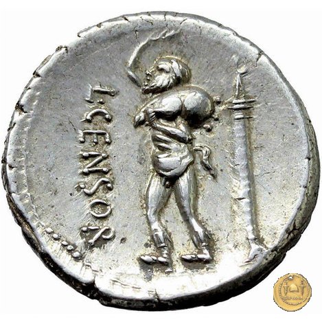 363/1 - denario L. Marcius Censorinus 82 BC (Roma)