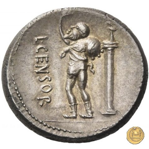 363/1 - denario L. Marcius Censorinus 82 BC (Roma)