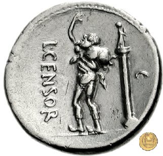 363/1 - denario L. Marcius Censorinus 82 BC (Roma)