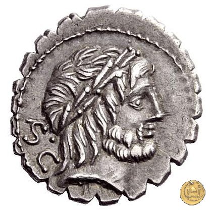 364/1 - denario Q. Antonius Balbus 83-82 BC (Roma)