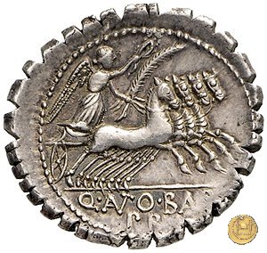 364/1 - denario Q. Antonius Balbus 83-82 BC (Roma)