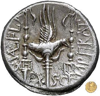 365/1 - denario C. Valerius C.f.L.n. Flaccus 82 a.C. (Massalia)
