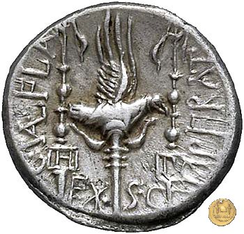 365/1 - denario C. Valerius C.f.L.n. Flaccus 82 BC (Massalia)