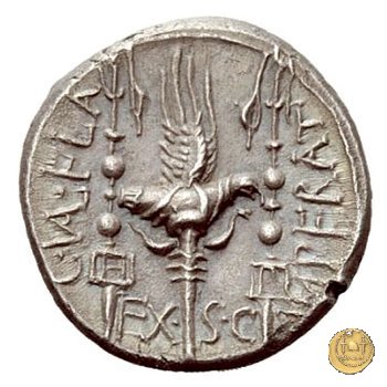 365/1 - denario C. Valerius C.f.L.n. Flaccus 82 BC (Massalia)