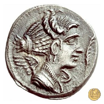 365/1 - denario C. Valerius C.f.L.n. Flaccus 82 BC (Massalia)