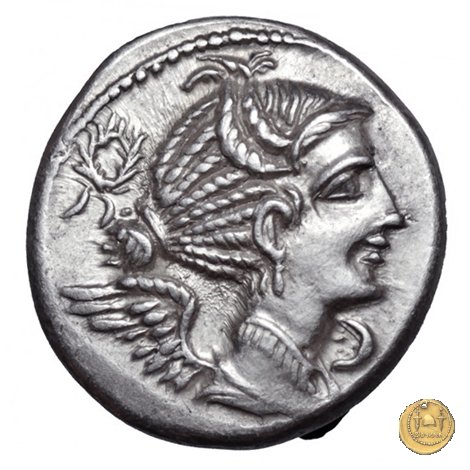 365/1 - denario C. Valerius C.f.L.n. Flaccus 82 BC (Massalia)