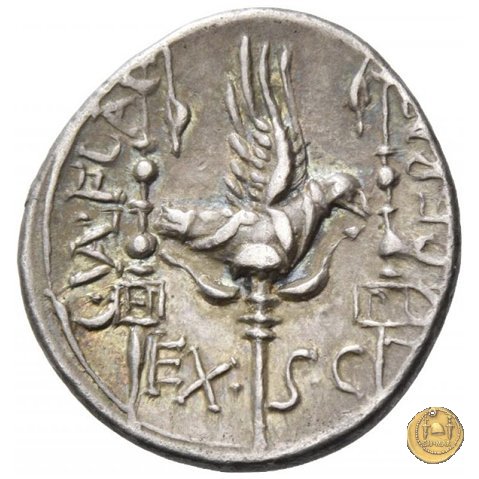 365/1 - denario C. Valerius C.f.L.n. Flaccus 82 a.C. (Massalia)