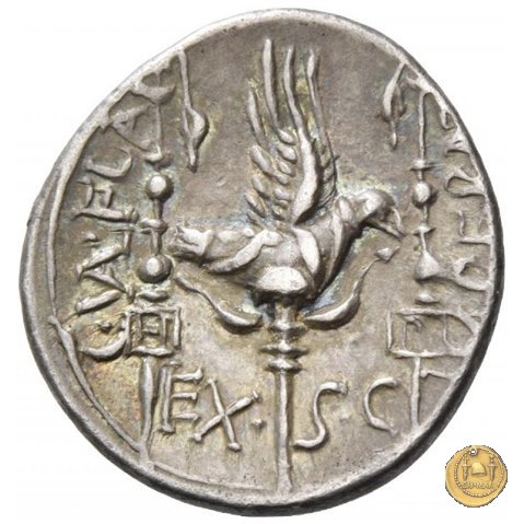 365/1 - denario C. Valerius C.f.L.n. Flaccus 82 BC (Massalia)