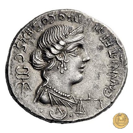 366/1 - denario C. Annius T.f.Tn. / L. Fabius L.f. Hispaniensis 82-81 BC (Nord Italia)