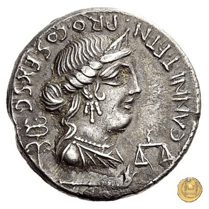 366/1 - denario C. Annius T.f.Tn. / L. Fabius L.f. Hispaniensis 82-81 BC (Nord Italia)