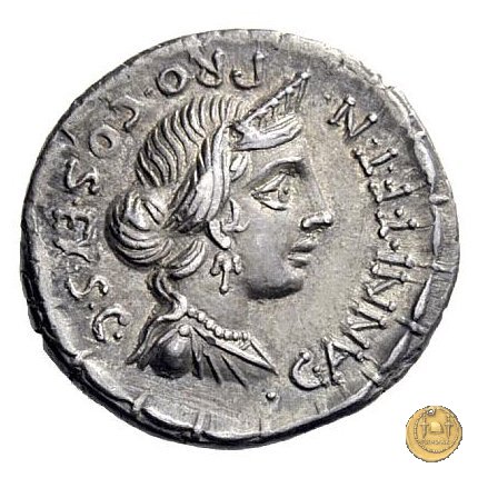 366/2 - denario C. Annius T.f.Tn. / L. Fabius L.f. Hispaniensis 82-81 BC (Nord Italia)