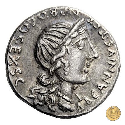 366/3 - denario C. Annius T.f.Tn. / L. Fabius L.f. Hispaniensis 82-81 BC (Nord Italia)