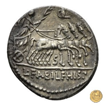 366/3 - denario C. Annius T.f.Tn. / L. Fabius L.f. Hispaniensis 82-81 BC (Nord Italia)