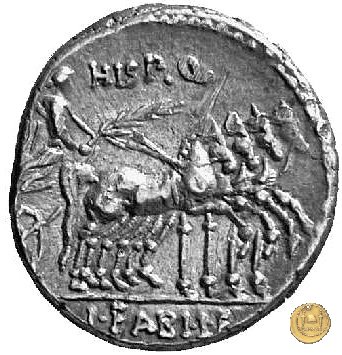 366/3 - denario C. Annius T.f.Tn. / L. Fabius L.f. Hispaniensis 82-81 BC (Nord Italia)